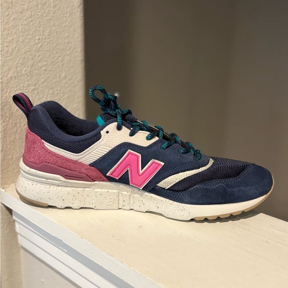 New Balance 997H Womens Shoes 11 Cordura Navy Blue Pink CW997HOC - Picture 5 of 9